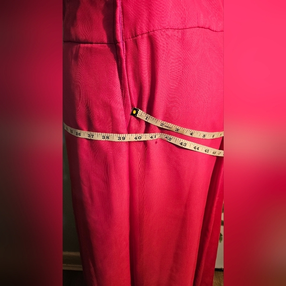 Elegant Pink Strapless Dress - Picture 5 of 7